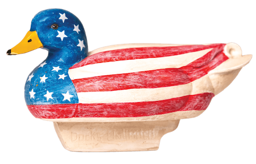 USA Duck Mini Decoy