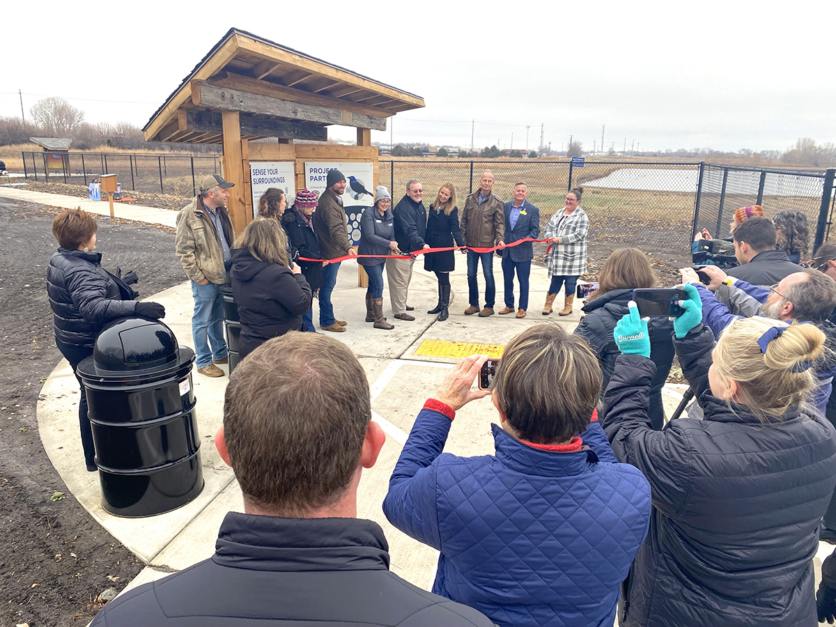 Image for R. Michael Rhoades Wetland Park Opens in Newton, Kansas