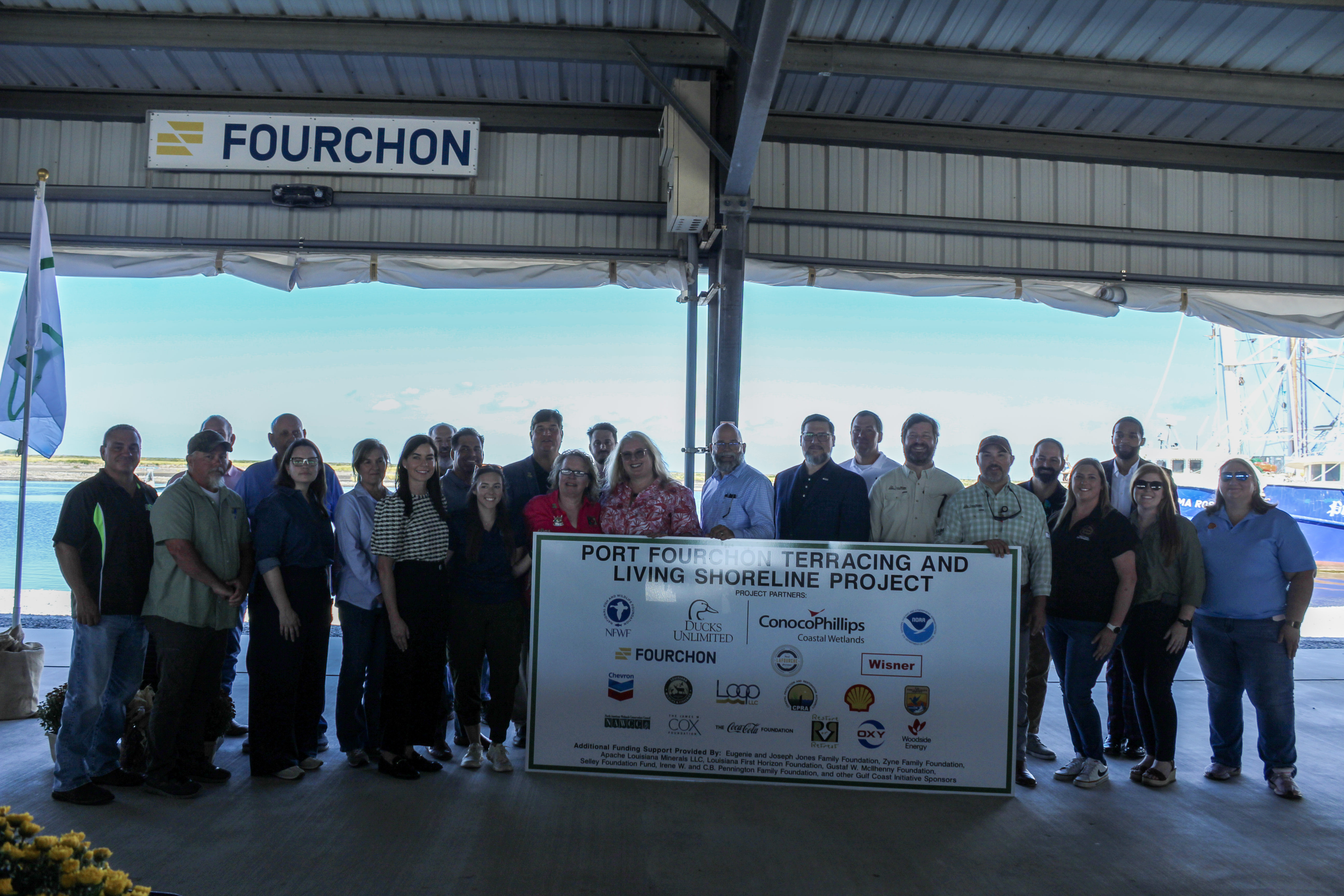 Ducks Unlimited Completes Phase I of Port Fourchon Coastal Restoration Project in Louisiana
