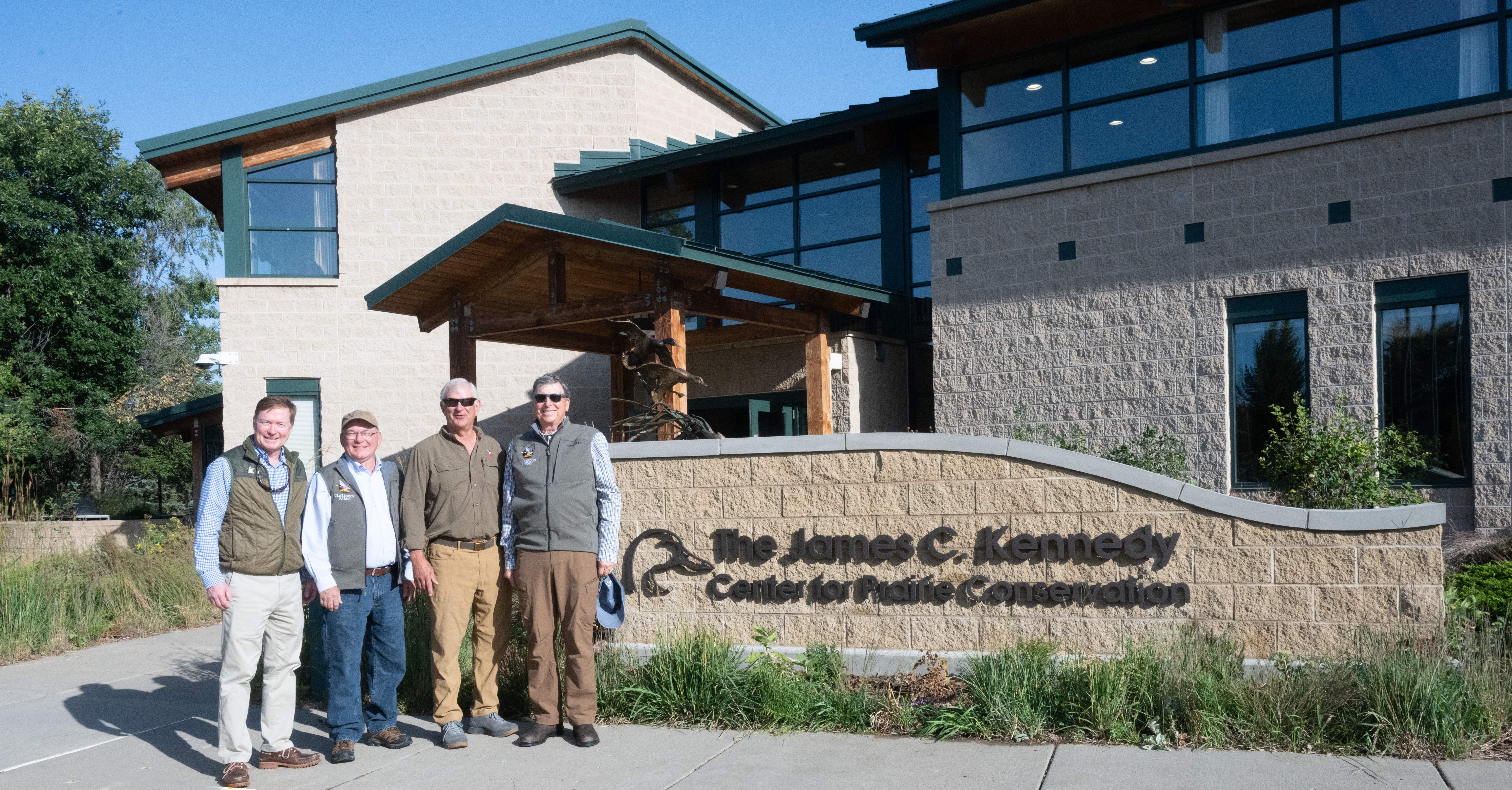 DU Announces The James C. Kennedy Center for Prairie Conservation and Dedicates the Grohne Coteau Ranch