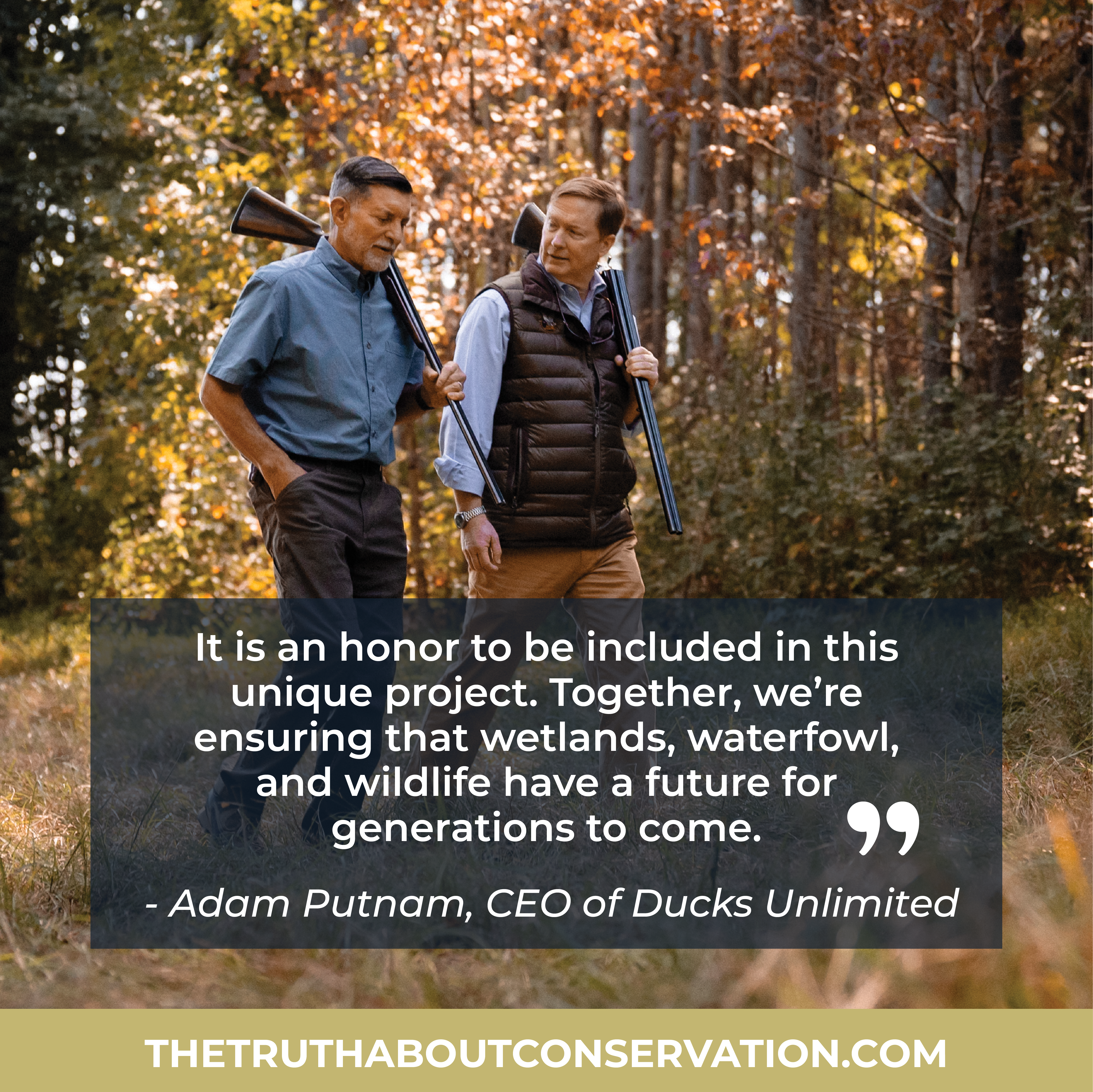 Will Primos Unites the World's Leading Conservation Organizations for  Historic Campaign | Ducks Unlimited, image size:5001x5000