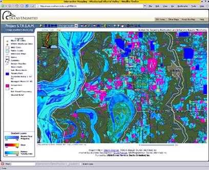 Image of Project STREAM mapping systems