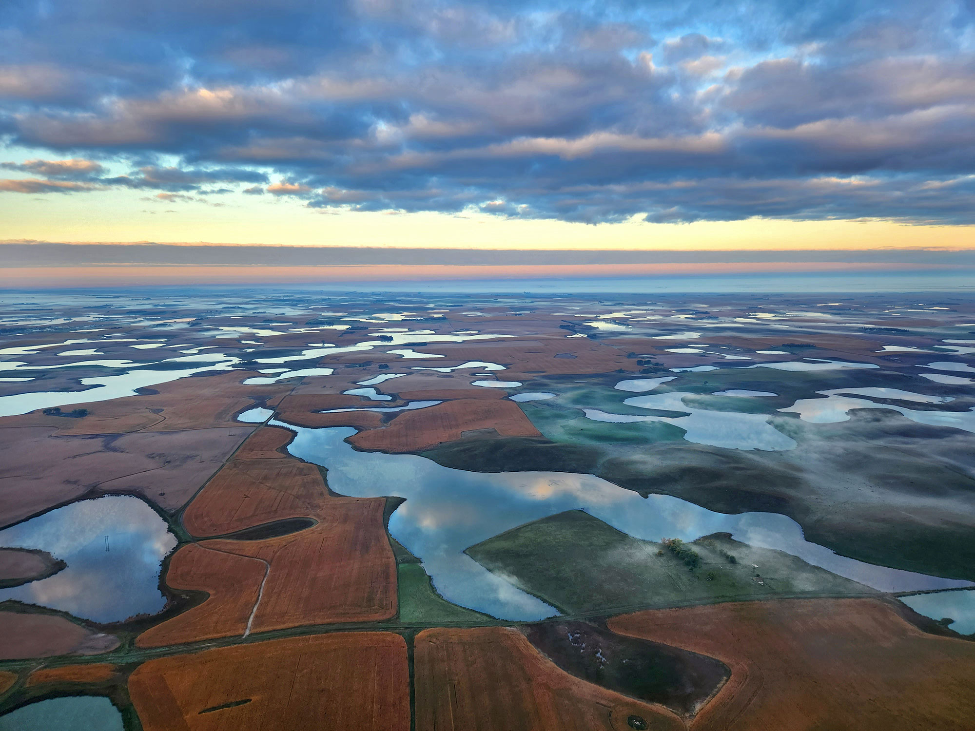 Prairies and lakes