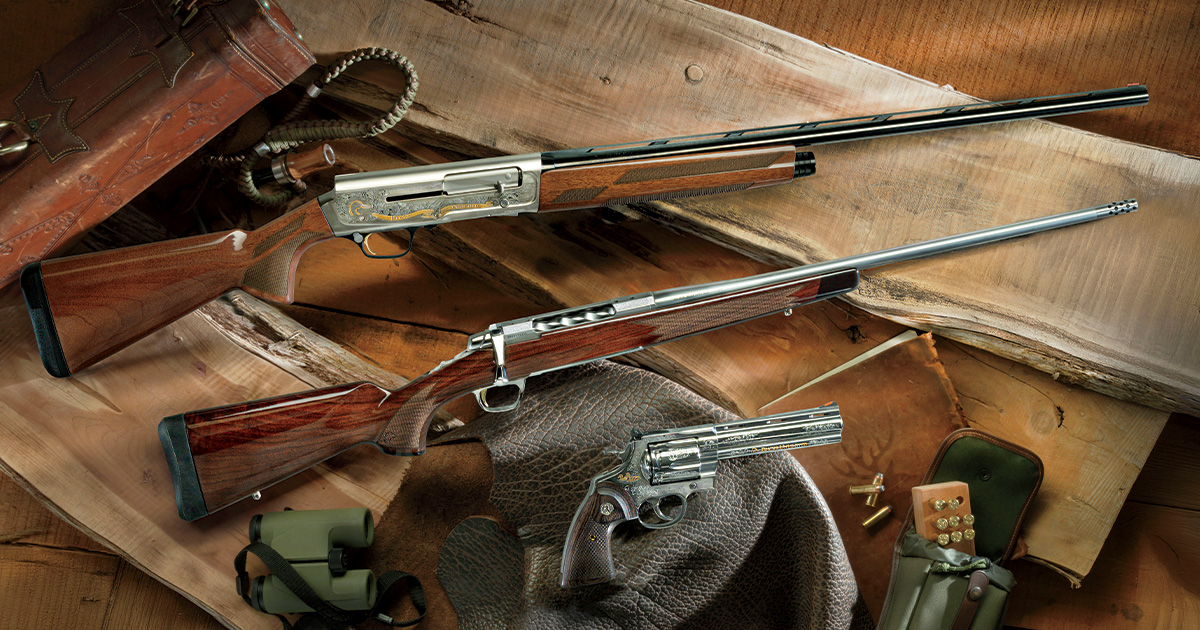Ducks Unlimited's 2026 Guns of the Year. Photo by John Hoffman, DU