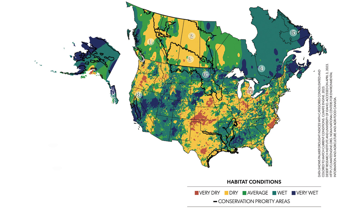 Image for Field Reports: 2023 Early-Spring Habitat Outlook