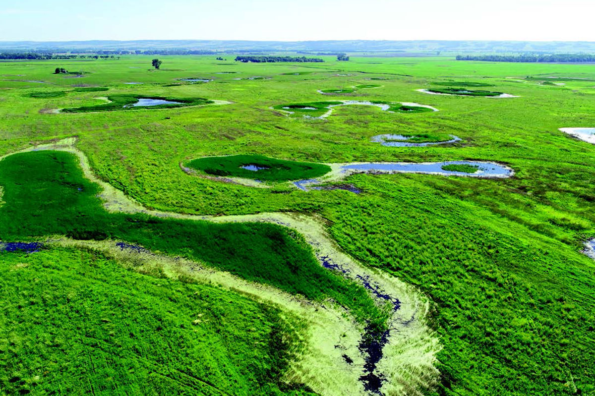 Overview Photo of South Dakota Wetlands