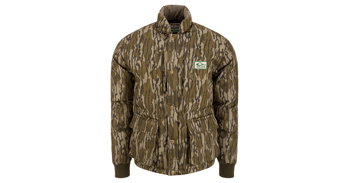Drake Waterfowl Throwback 80  Featherless Puffer Jacket