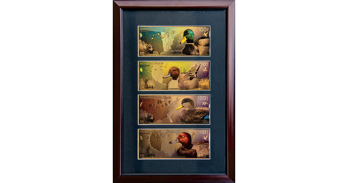 Finest Known Ducks Unlimited Gold  Four-Note Set