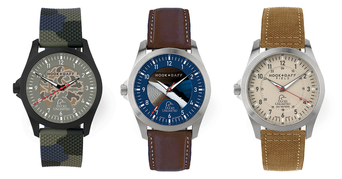 Hook+Gaff Ducks Unlimited Watches