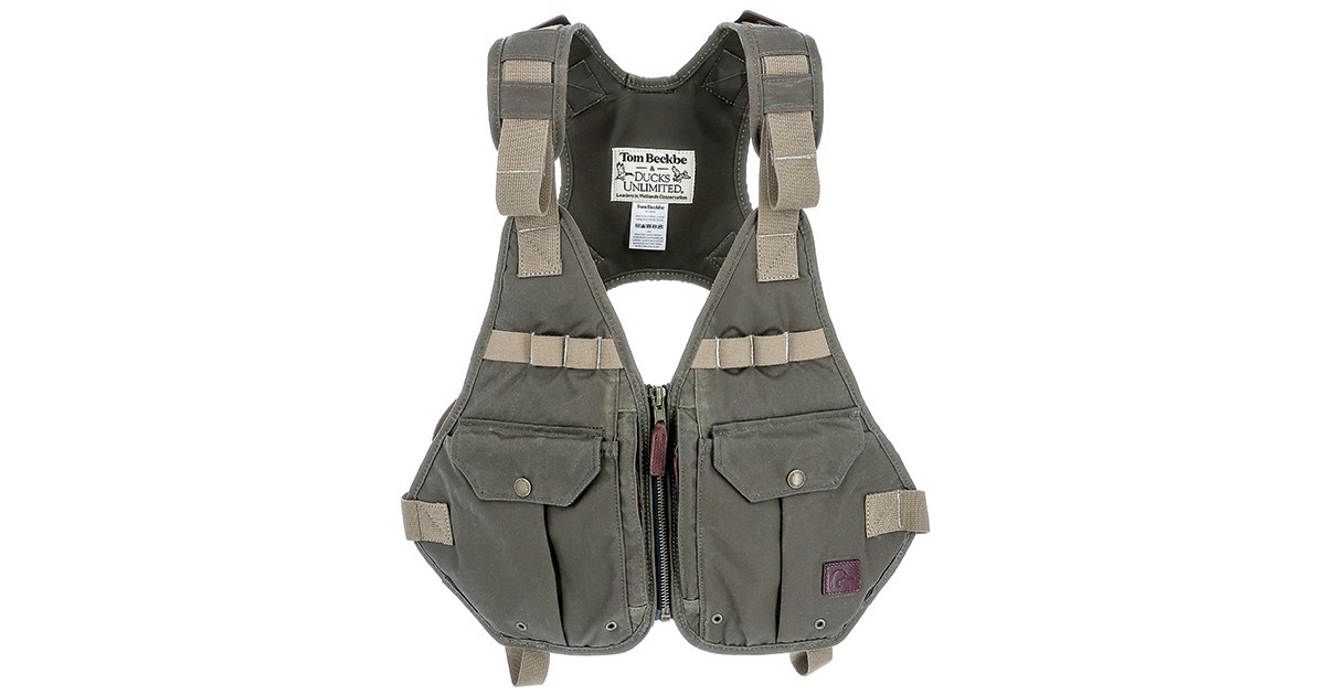 Tom Beckbe Ducks Unlimited Waterfowl Strap Vest