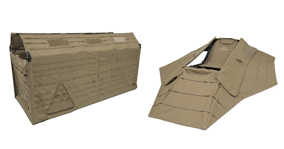 ALPS OutdoorZ x DU Layout Blind and Alpha Waterfowl Blind. Photos courtesy of ALPS OutdoorZjpg