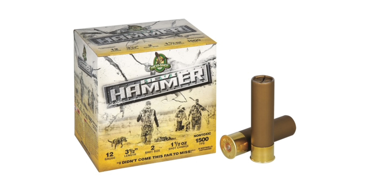 Community News: HEVI-Shot Ammunition Releases A New HEVI-Hammer Waterfowl Load