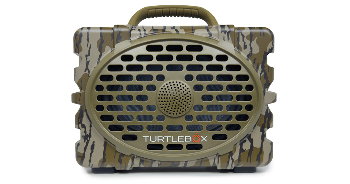 Community News: Turtlebox Audio and Mossy Oak Collaborate, Launch “Bottomland” Edition Portable Speaker
