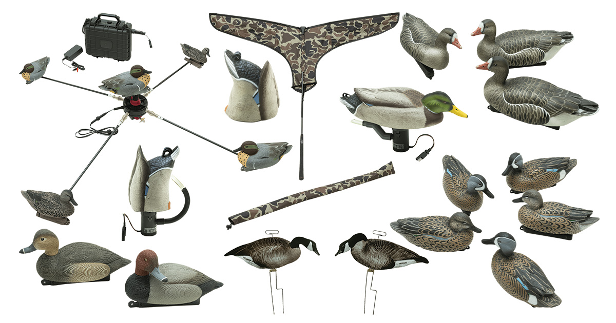 Higdon FLATS Magnum Specklebelly Goose Motion Silhouette Decoys - 12 Pack