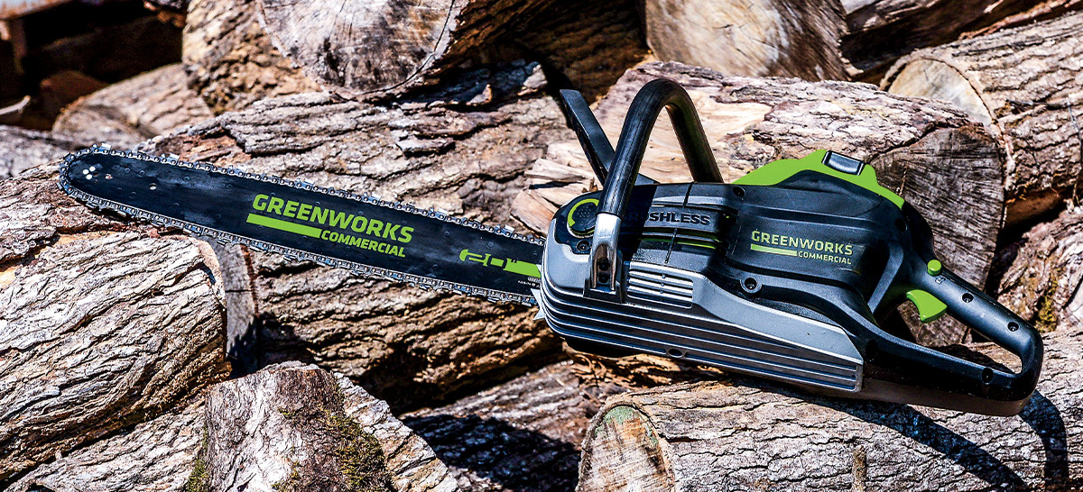 Greenworks Commercial 82-Volt 20-Inch 3.4W Chainsaw