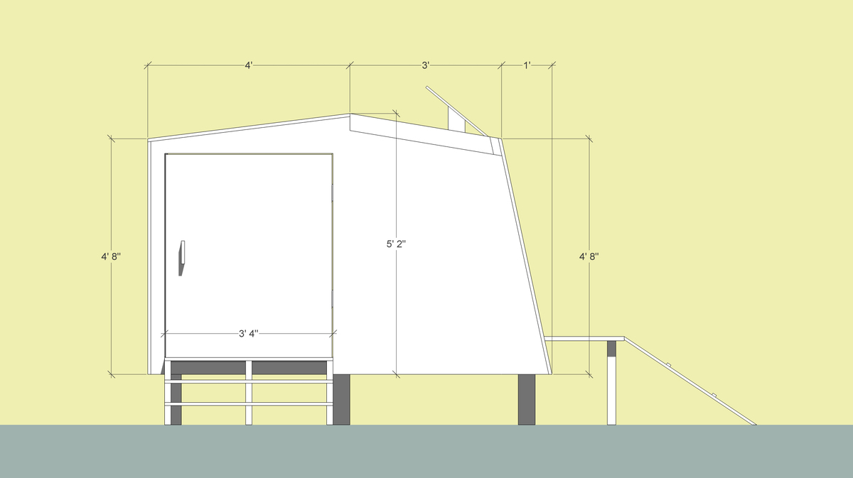 Side View. Illustration by Kyle Mills