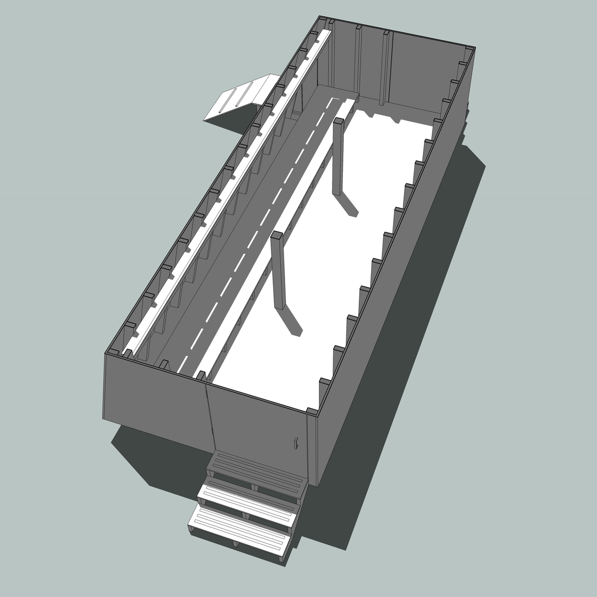 Plan Section. Illustration by Kyle Mills