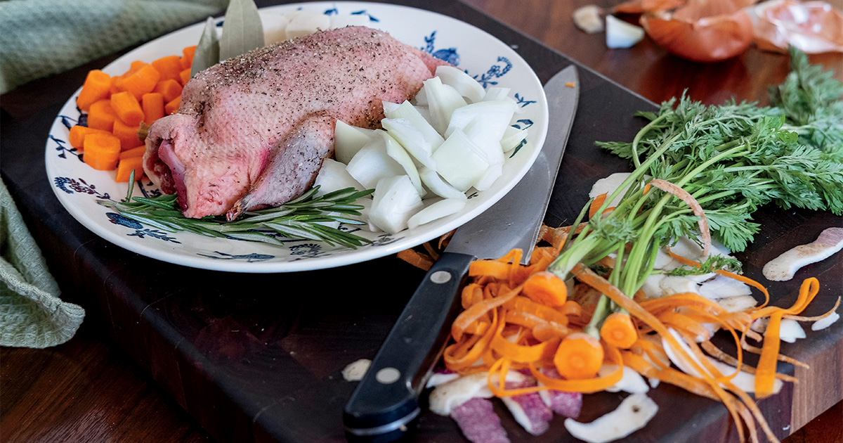 Taste of the Chesapeake: Duck and Dumplings
