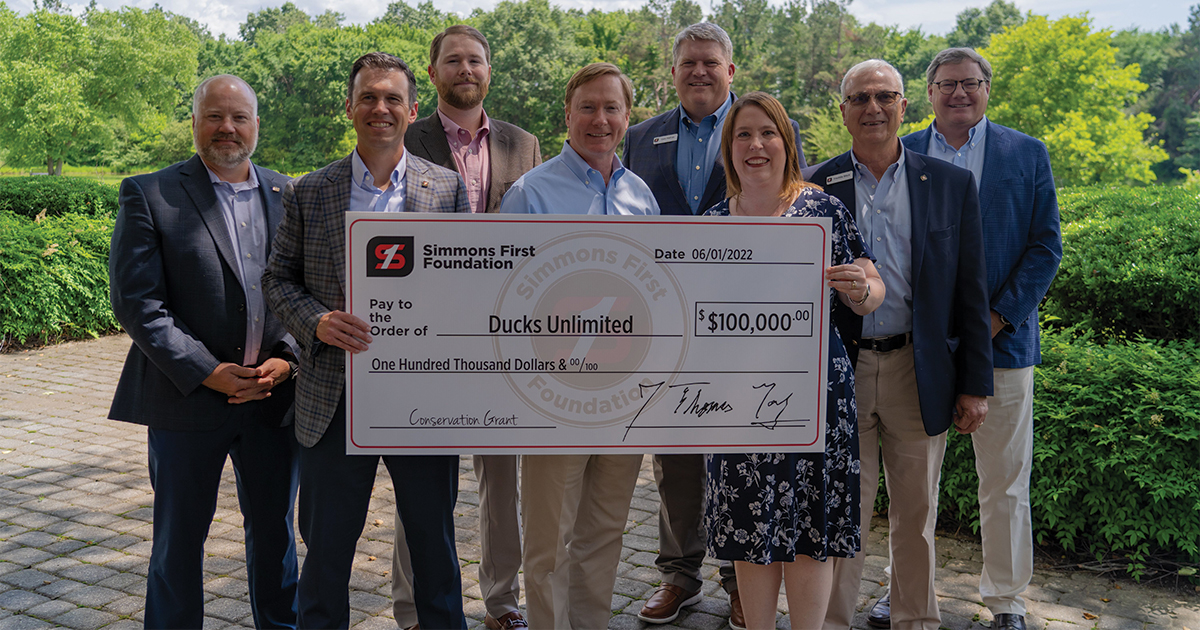 Simmons First Foundation Helps Build Big River Park