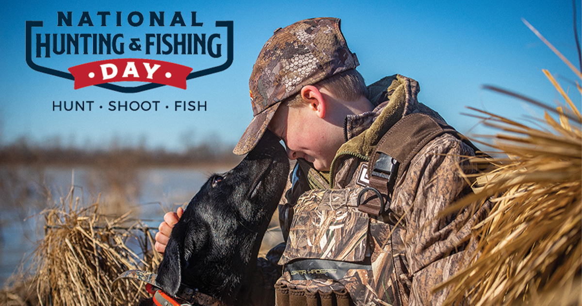 National Hunting and Fishing Day is Saturday, Sept. 23