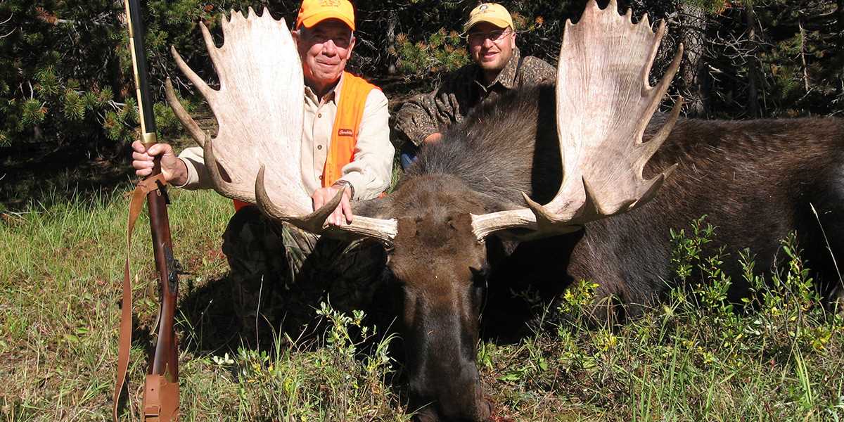 Moose hunting
