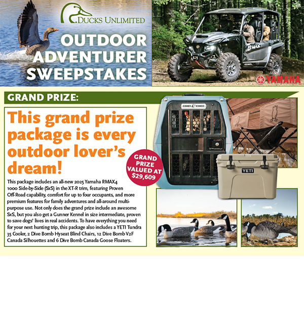 Grand Prize: Outdoor Lovers Dream Package