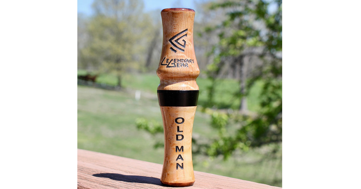 Legendary Gear Old Man Short Reed Goose Call